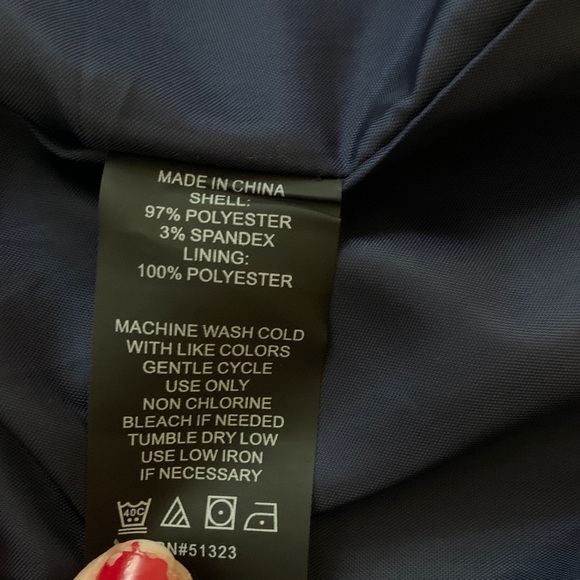 Vince Camuto Blue Pattern Blazer - Picture 8 of 8